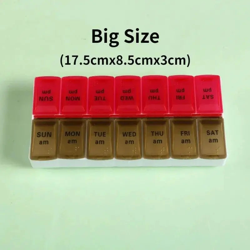 Industrial Pill Box for Weekly Meds — NO.18