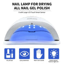 Fast Gel Nail Lamp for Home Manicures