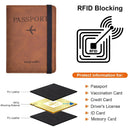 Passport Holder - Secure Travel Wallet Case