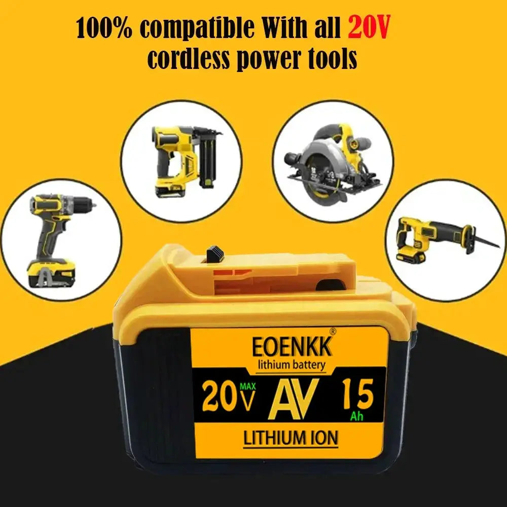 20V 15Ah DCB203 Lithium Battery Replacement For Tools