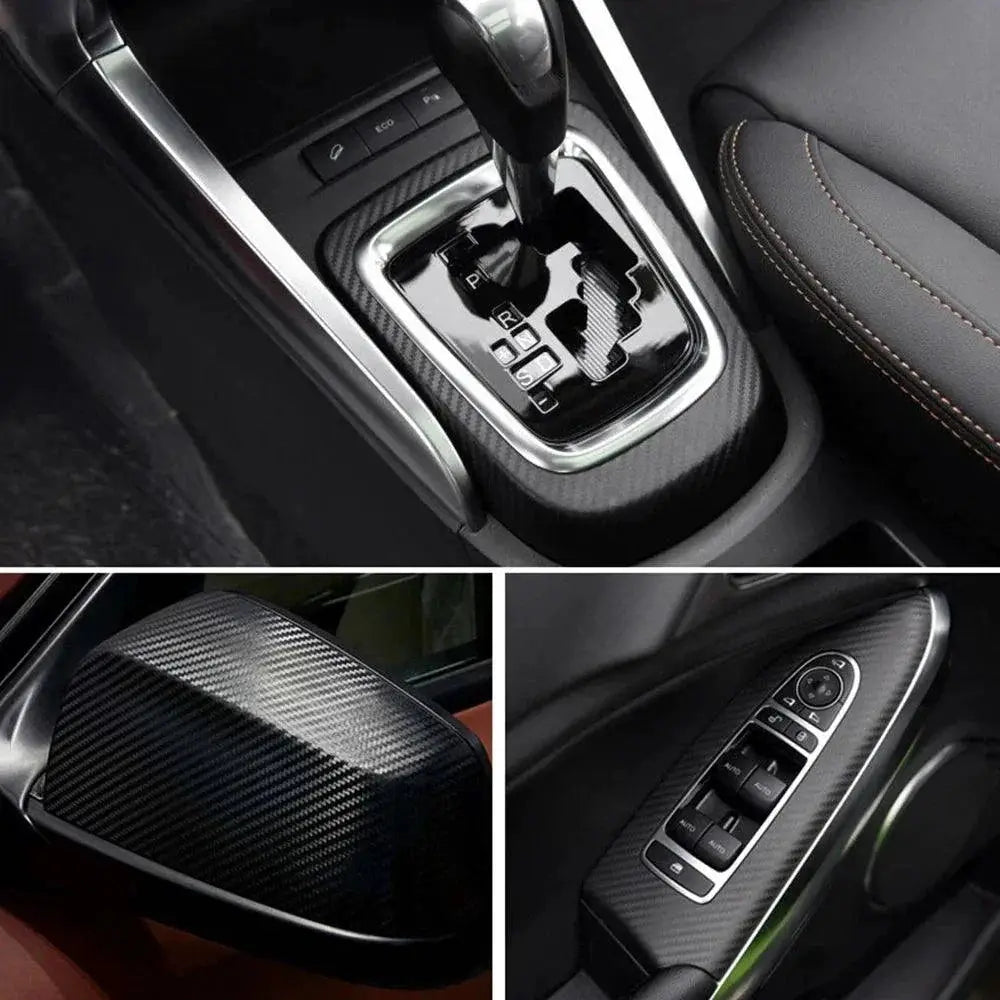 Premium Carbon Fiber Vinyl Wrap for Cars and Motorcycles
