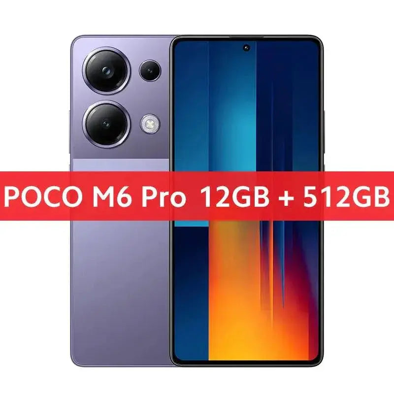 POCO M6 Pro 64MP Triple Camera Smartphone 67W Fast Charge
