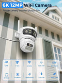 Smart Outdoor IP Camera for Home Use