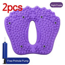 Multi-Function Magnetic Stone Foot Mat, New Non-Slip Inflatable Foot Stepper, Acupoint Massage Mat, Ideal for Home Foot Care Use