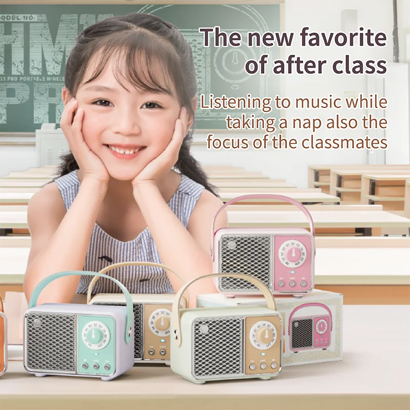Bluetooth FM Radio Audio Speaker
