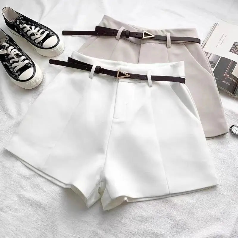 Elegant High Waist Trousers Vintage Inspired Office Wear