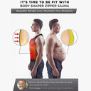 Sweat Boost Sauna Vest for Men Workouts