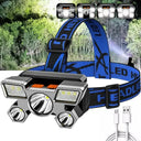 Hands Free LED Headlamp for Campers