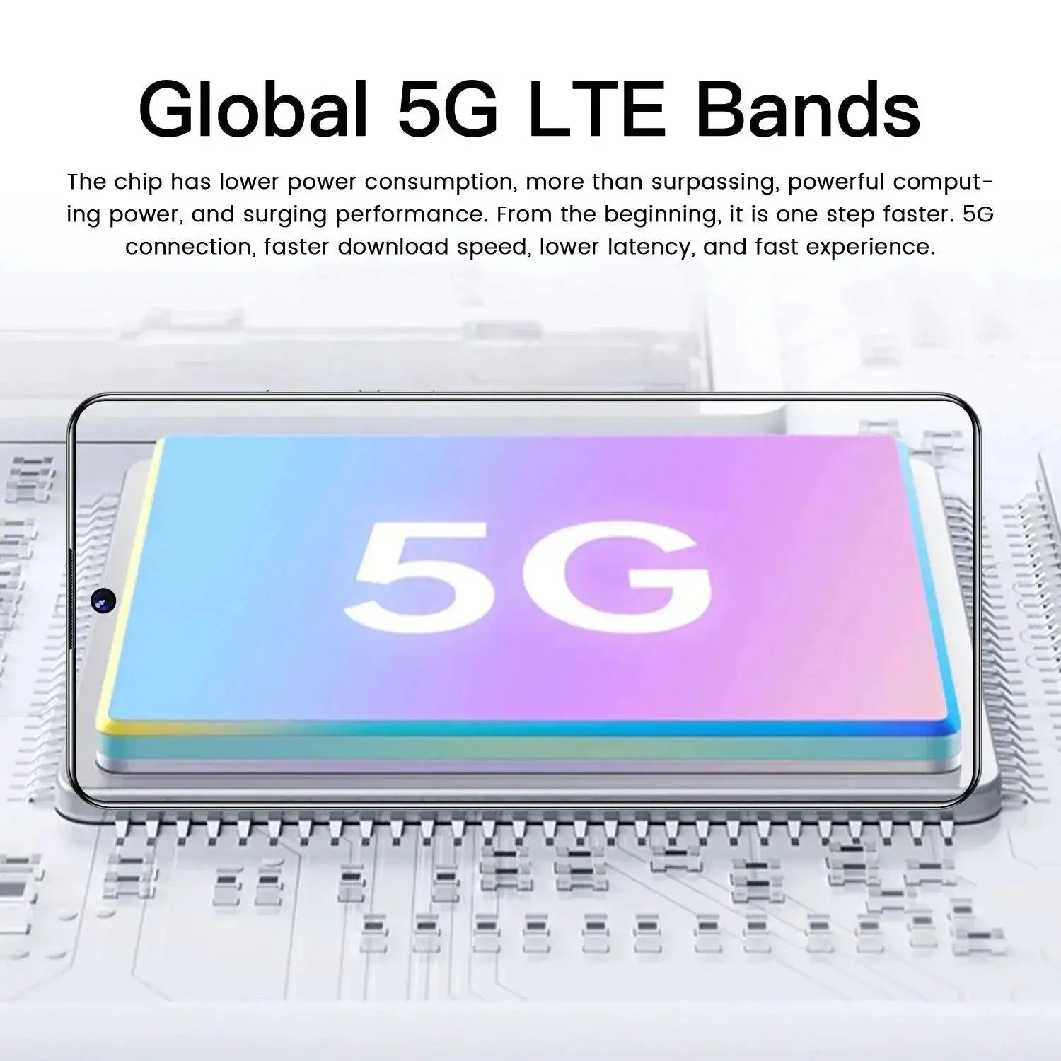 Global S10 Pro 5G Smartphone 7.3 Inch Display 1TB Storage