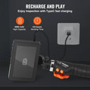 Articulating Borescope Camera With Light 5 Inch Screen