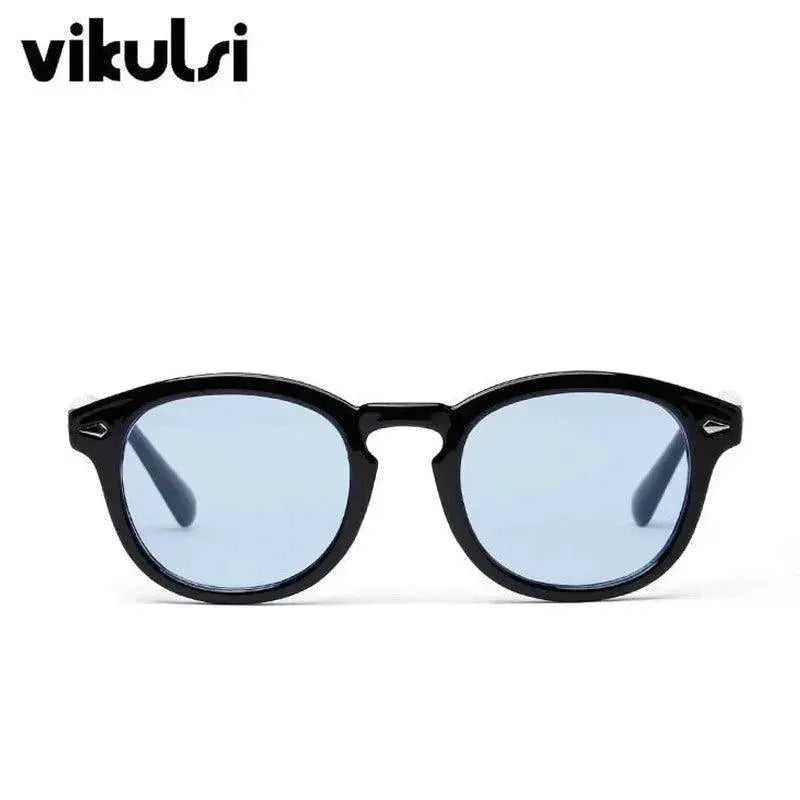Retro Round Johnny Depp Sunglasses for Men and Women