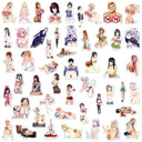Waterproof Waifu Stickers for Laptops