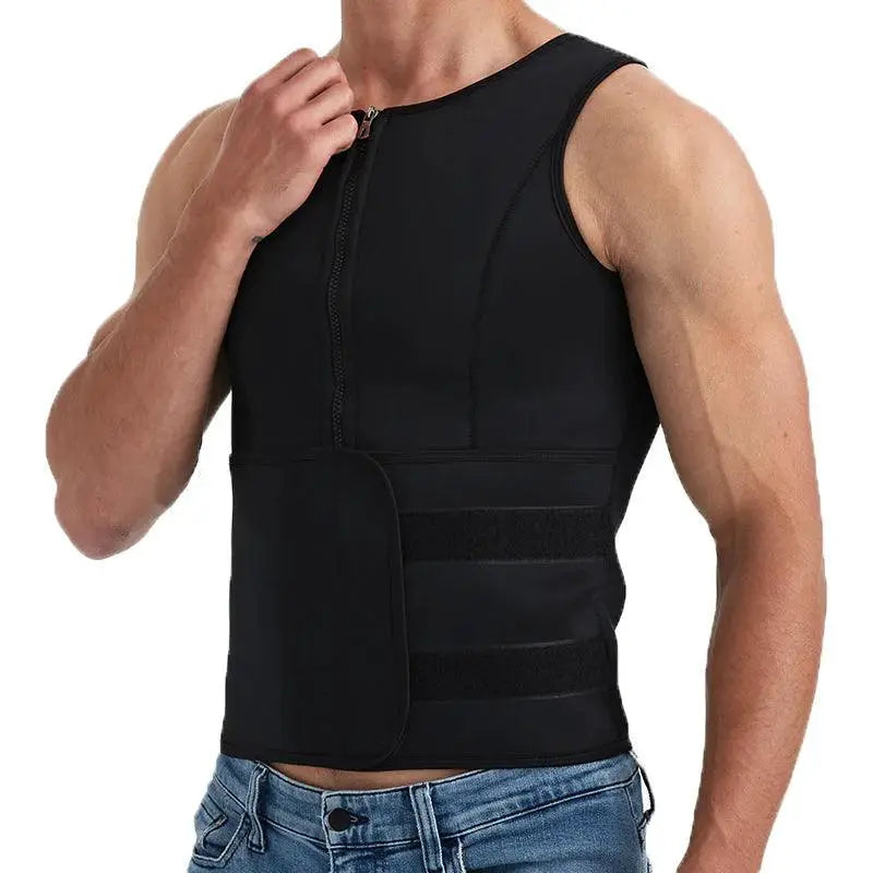 Mens Sauna Sweat Vest For Fat Loss And Goal Achievement