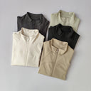 Yoga Suit Women's High-end Standing Collar Long Sleeve Jacket