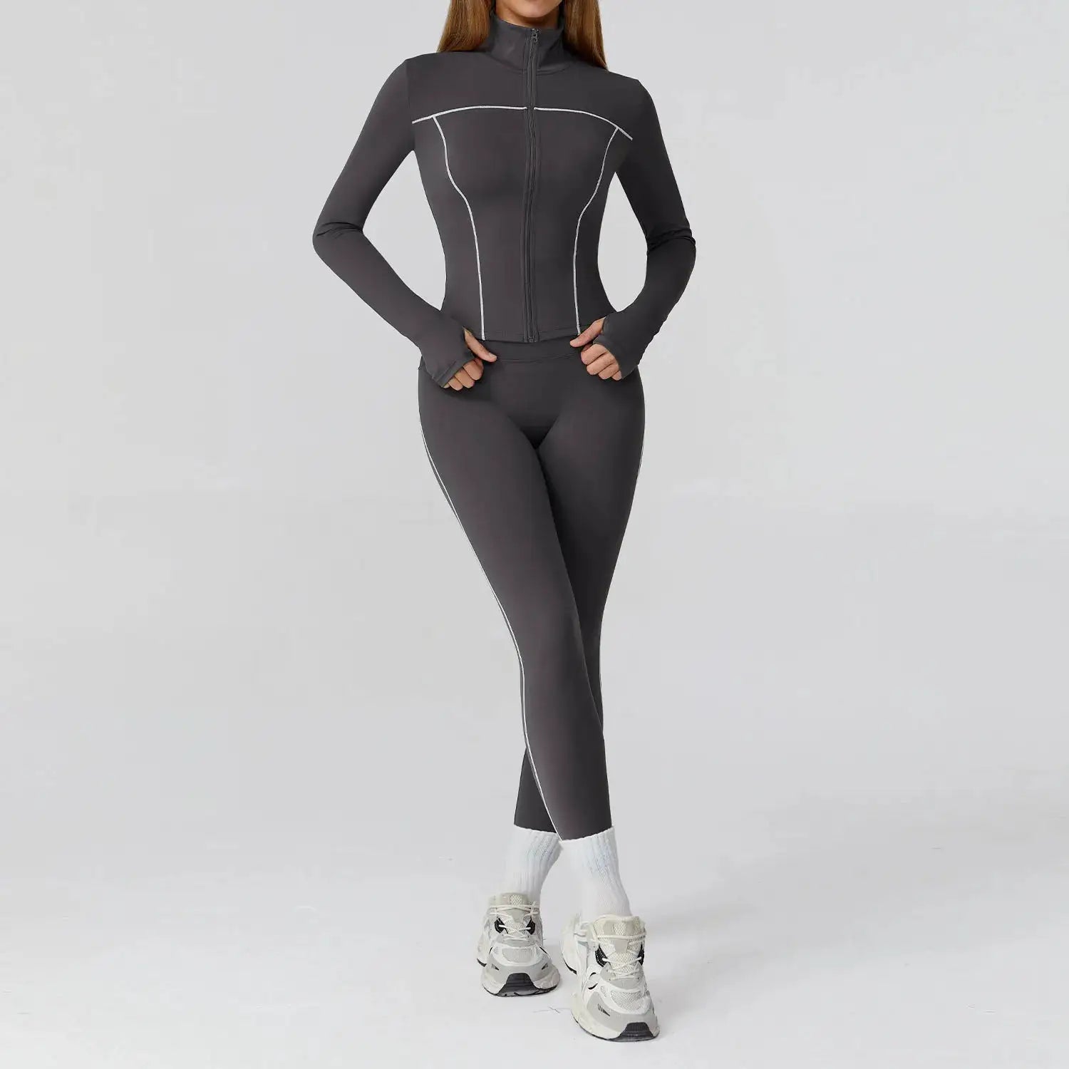 Yoga Set 2/3PCS Sports Outfits Women Clothes Fitness Tracksuit Gym Legging Workout Long Sleeved Female Bra Yoga Suit Sportswear
