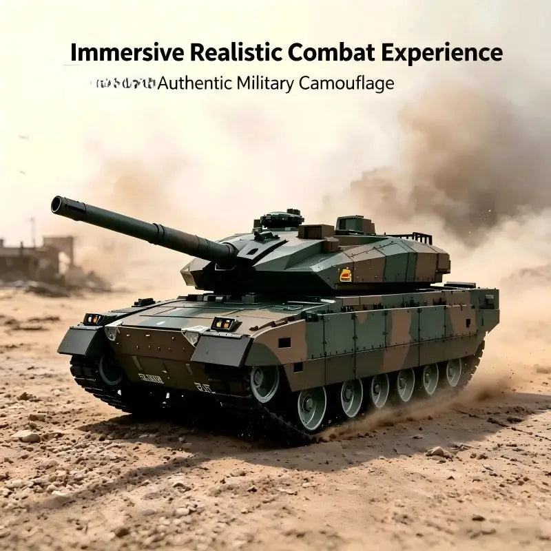 TONGLI Large RC Battle Tank Tracked Off-Road Vehicle — product view 4