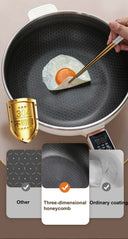 4.5L Smart Electric Wok Multi-Function Pot 220V Large Capacity