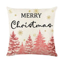 Cozy Linen Pillow Cover for Winter Decor