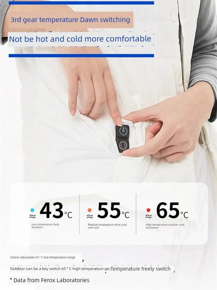 Self Heating Vest Graphene Heattech Women Winter