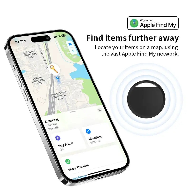 Anti-lose Tracker for Apple Airtag Replacemen via Find My — product view 5