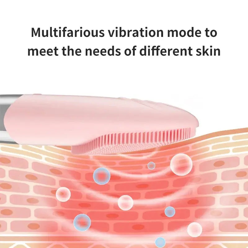 Sonic Facial Cleansing Brush Electric Deep Pore Cleanser