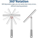 360 Rotating Squeegee for Effortless Bathroom Cleaning