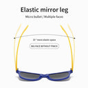 Flexible UV Protection Kids Sunglasses for Summer Fun