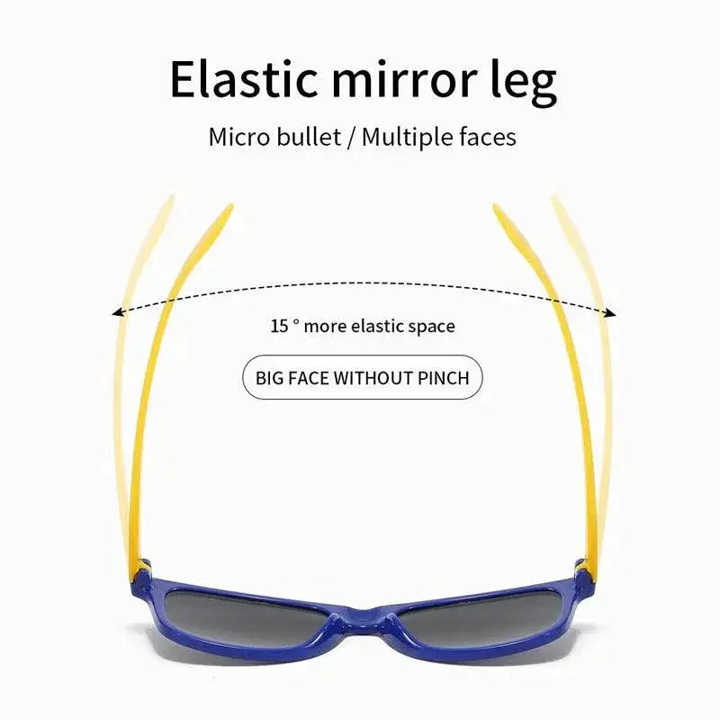 Flexible UV Protection Kids Sunglasses For Summer Fun