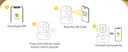 2K Night Vision Indoor Camera for Home