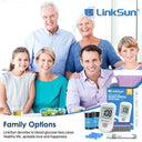 LinkSun Blood Glucose Meter - With Strips Lancets