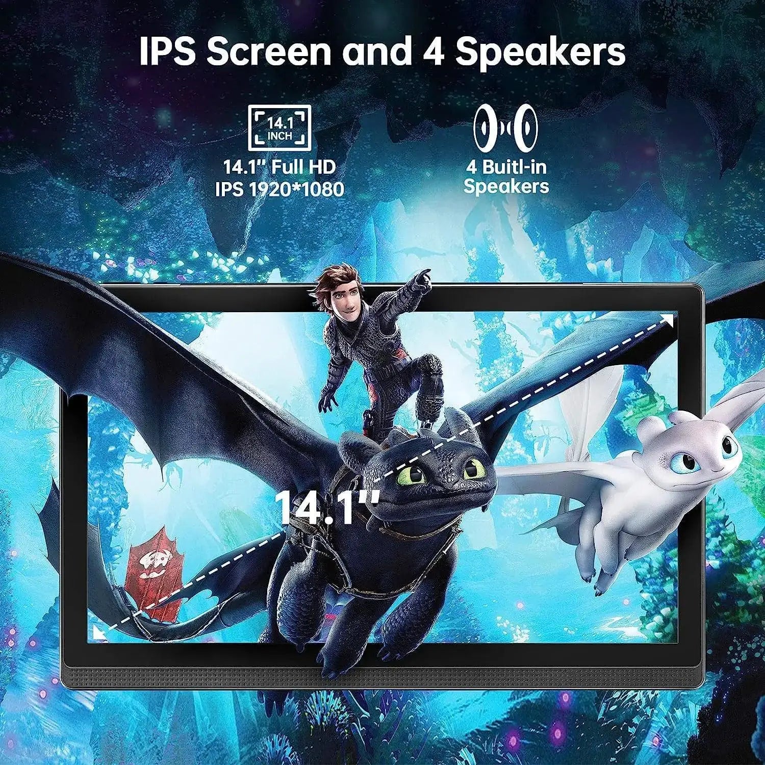 14.1 Inch MTK6797 Deca Core Android Tablet 12GB RAM