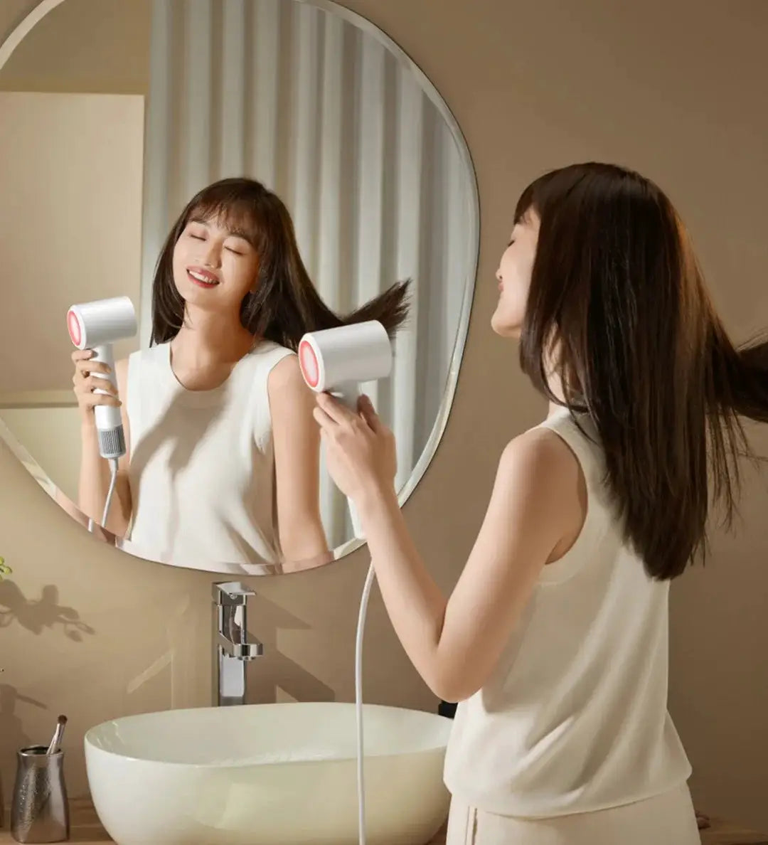 NEW MIJIA High Speed Hair Dryer H501SE 62m/s Wind Speed Negative Ion Hair Care 110,000 Rpm Professional Dry 220V CN Version