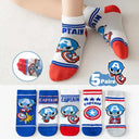 Heroic Adventures Boys Sock Set Fun Superhero-Themed Bundle