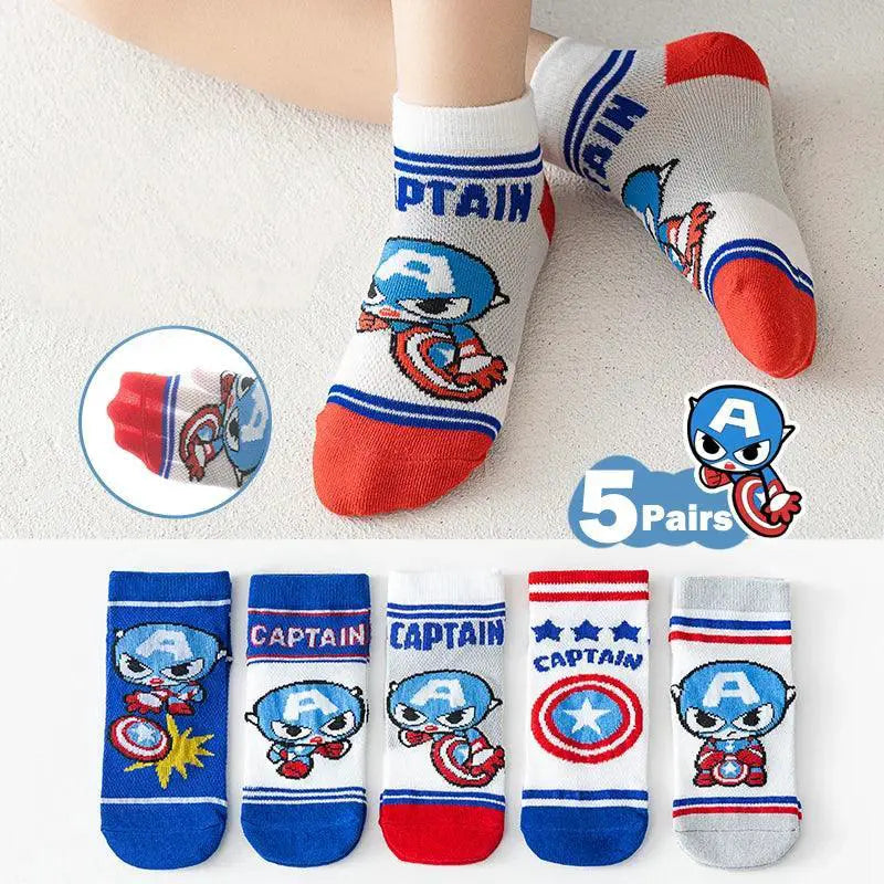Breathable Kids Superhero Socks for Play — product view 12