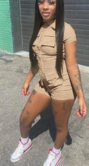 Red Bodycon Jumpsuit Elevate Your Style with Comfort