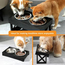 Ergonomic Elevated Bowls for Medium Dogs