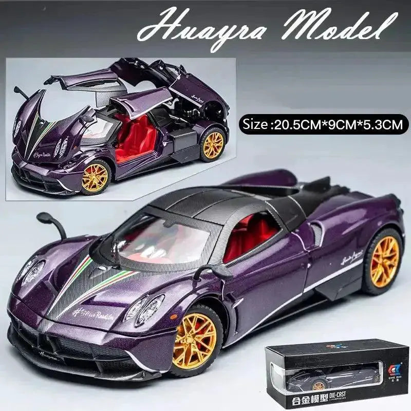 Chinese Dragon Pagani Alloy Car Model 1 24 Scale Collectible