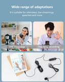 Lavalier Mic for Mobile Vloggers Clarity