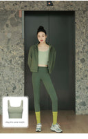 Yoyoplus Slim Looking Loose Long Sleeve Hooded Jacket for Women