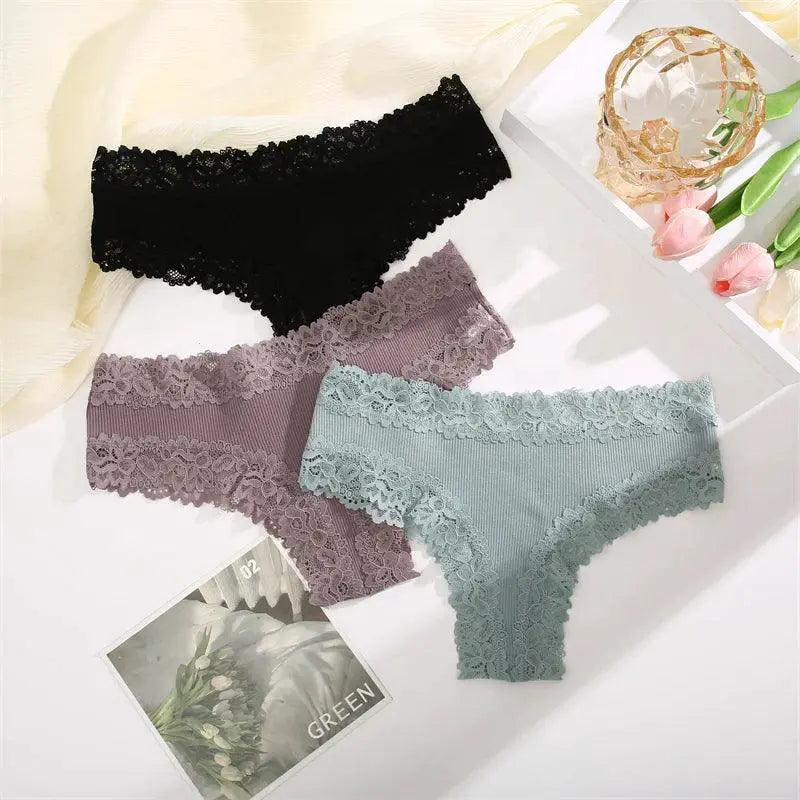 Feminine Floral Lace Panties For Everyday Comfort Underwear