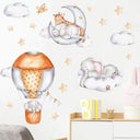Removable Nordic Animal Decals for Kids