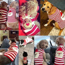 Cozy Snowman Sweater for Pets Stylish Winter Wear
