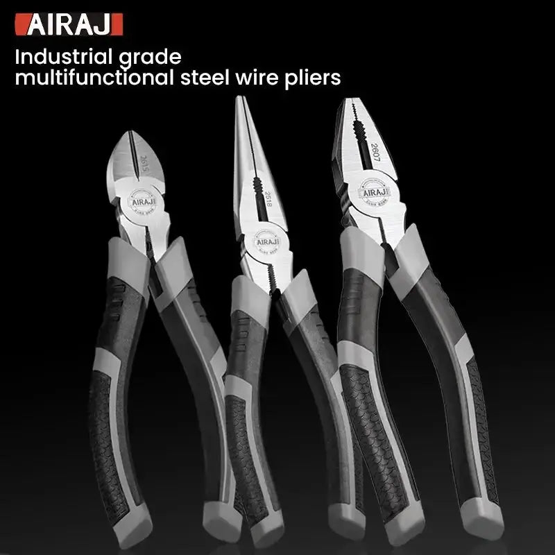 AIRAJ 6 8 Inch Diagonal Pliers for Electricians Pro Grade