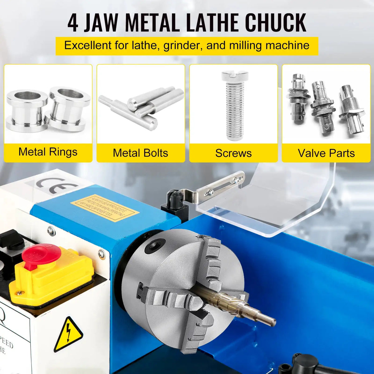 Inch Jaw Lathe Chuck — product image 2