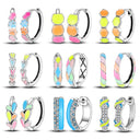 Genuine Sterling Silver Colorful Cute