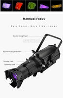 Bright RGBW Par Lights for Live Concerts