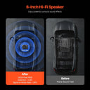SucceBuy Inch Underseat Subwoofer
