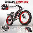 Heavy Duty 1500W Electric Mountain Bike