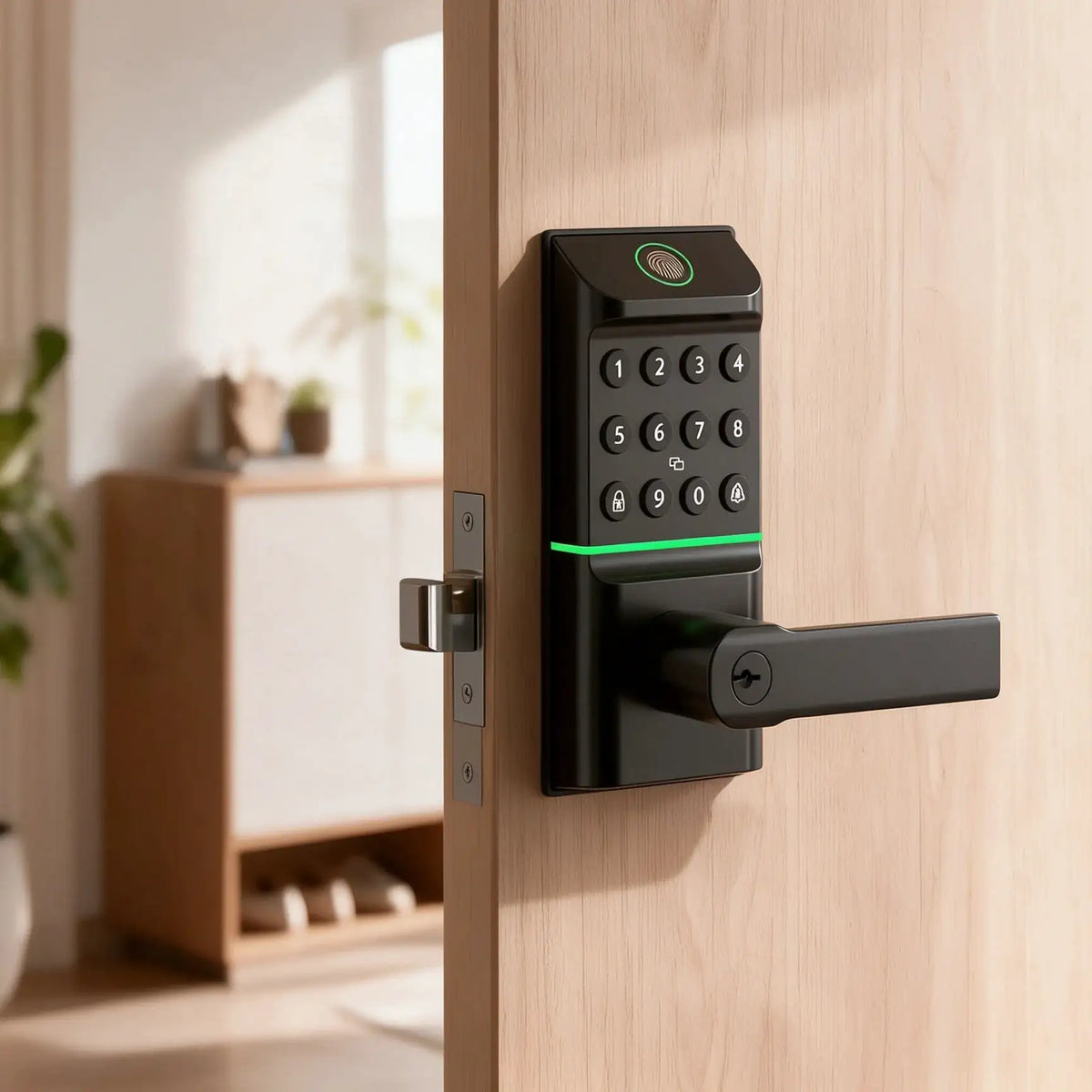 Smart Door Lock Fingerprint Keyless Entry — product view 8