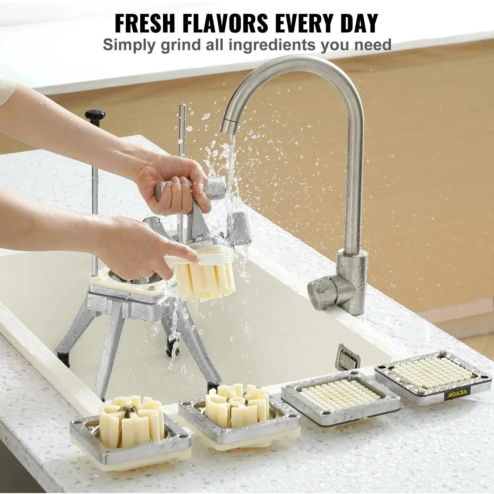 VEVOR Commercial Vegetable Dicer Cutter Manual Chopper